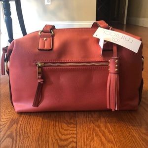 Minicci Salmon colored purse
